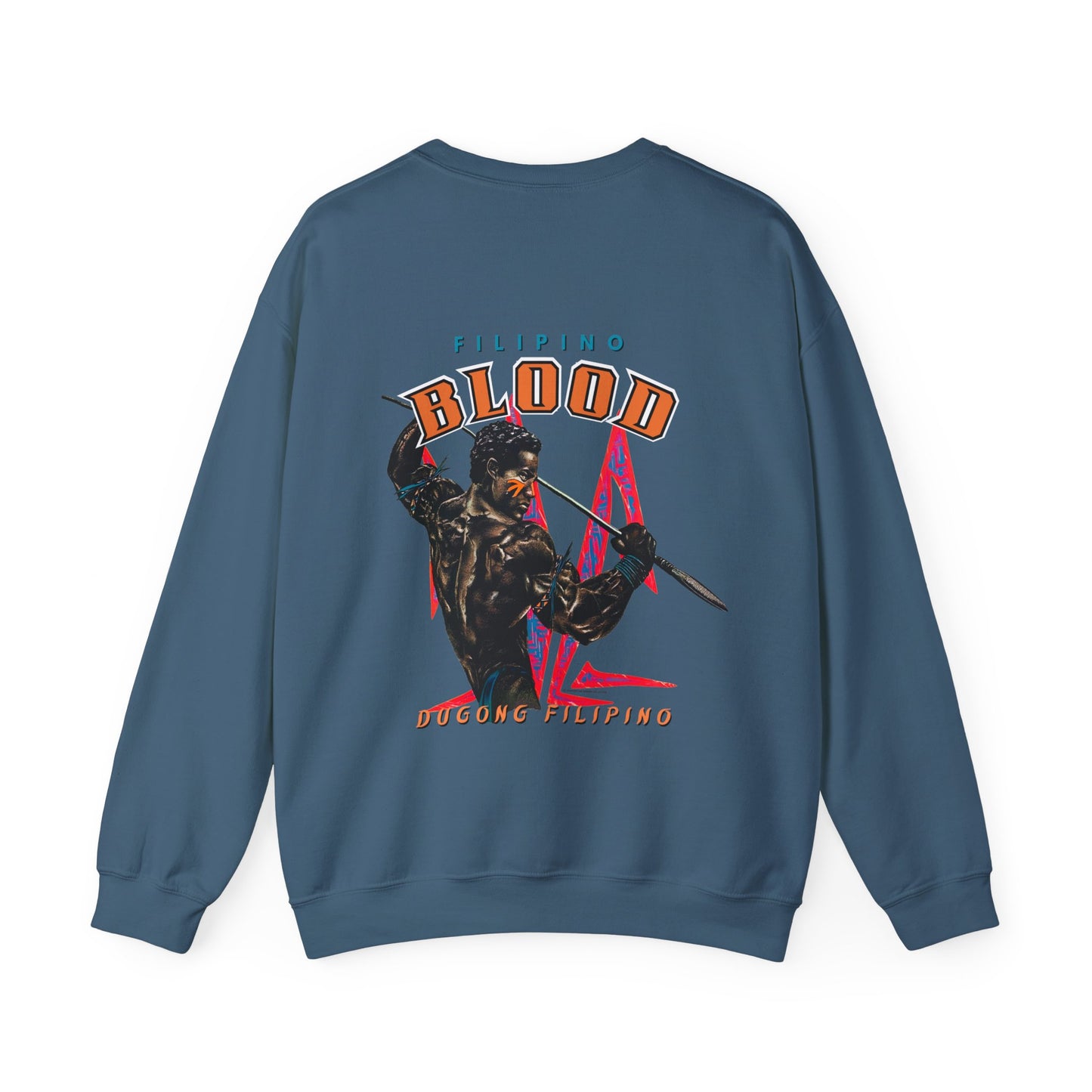 Filipino Strength Filipino Blood Dugong Filipino Vintage Design 90s New Print Unisex Heavy Blend™ Crewneck Sweatshirt