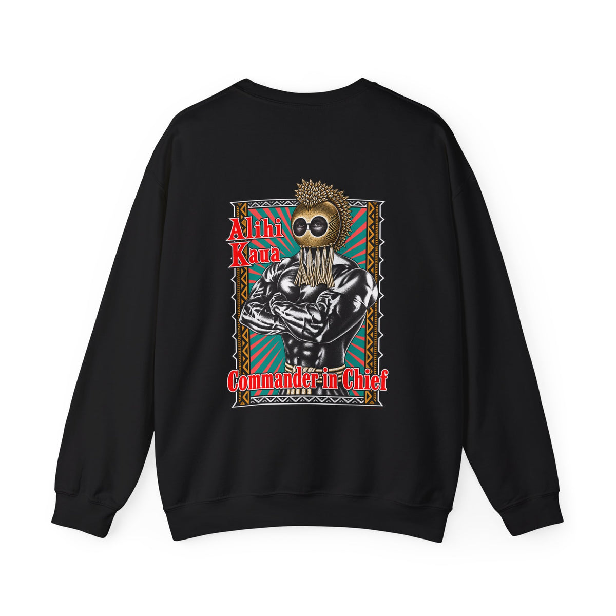 Hawaiian Strength Alihi Kaua Commander in Chef Unisex Heavy Blend™ Crewneck Sweatshirt