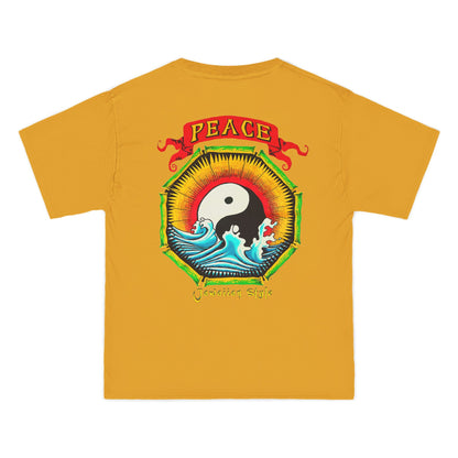 Jawaiian Strength Peace Jawaiian Style Vintage Design 90s New Print Beefy-T®  Short-Sleeve T-Shirt