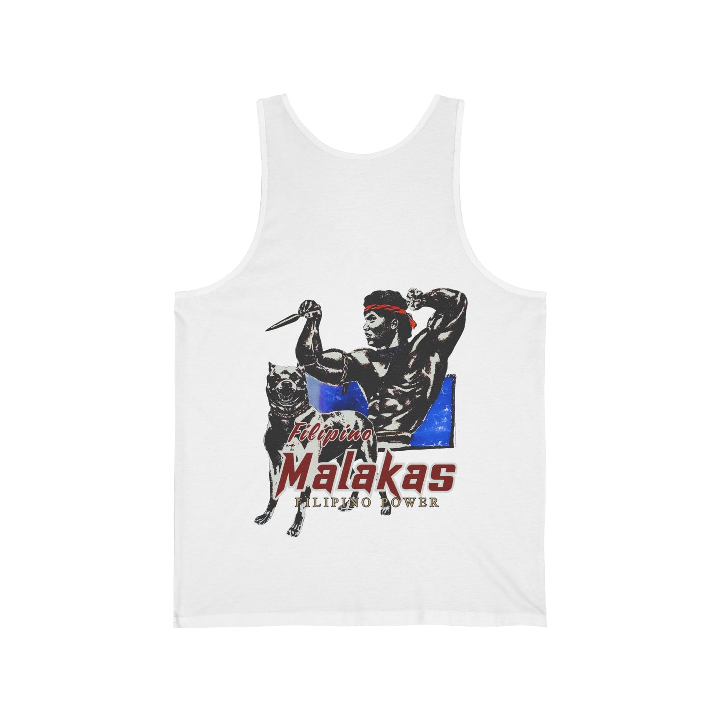 Filipino Strength Filipino Malakas Filipino Power Vintage Design 90s New Print Unisex Jersey Tank