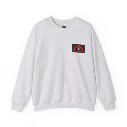 Samoan Strength Proud of Samoa Amiolelei Samoa Vintage Design 90s New Print Unisex Heavy Blend™ Crewneck Sweatshirt
