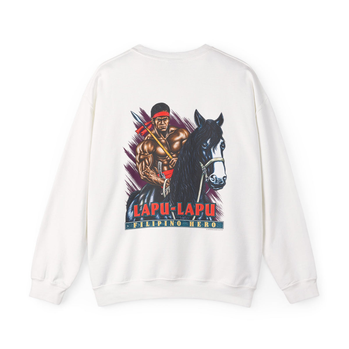Filipino Strength Lapu-Lapu Filipino Hero Unisex Heavy Blend™ Crewneck Sweatshirt