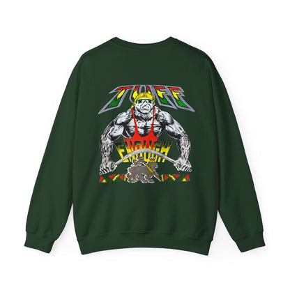 Jawaiian Strength Tuff Enough Vintage Design 90s New Print Unisex Heavy Blend™ Crewneck Sweatshirt
