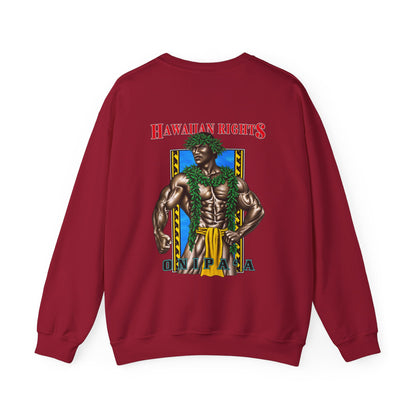 Hawaiian Strength Onipa’a Hawaiian Rights Unisex Heavy Blend™ Crewneck Sweatshirt
