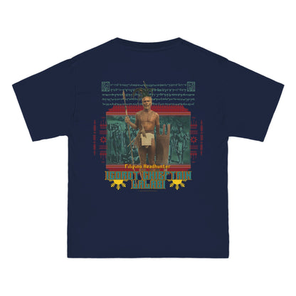Filipino Strength Filipino Headhunter Igorot Chieftain Lalabi Beefy-T®  Short-Sleeve T-Shirt