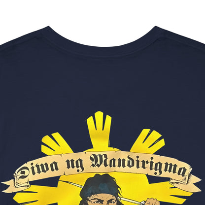 Filipino Strength Spirit of the Warrior Diwa ng Mandirigma Vintage Design 90s New Print Unisex Heavy Cotton Tee