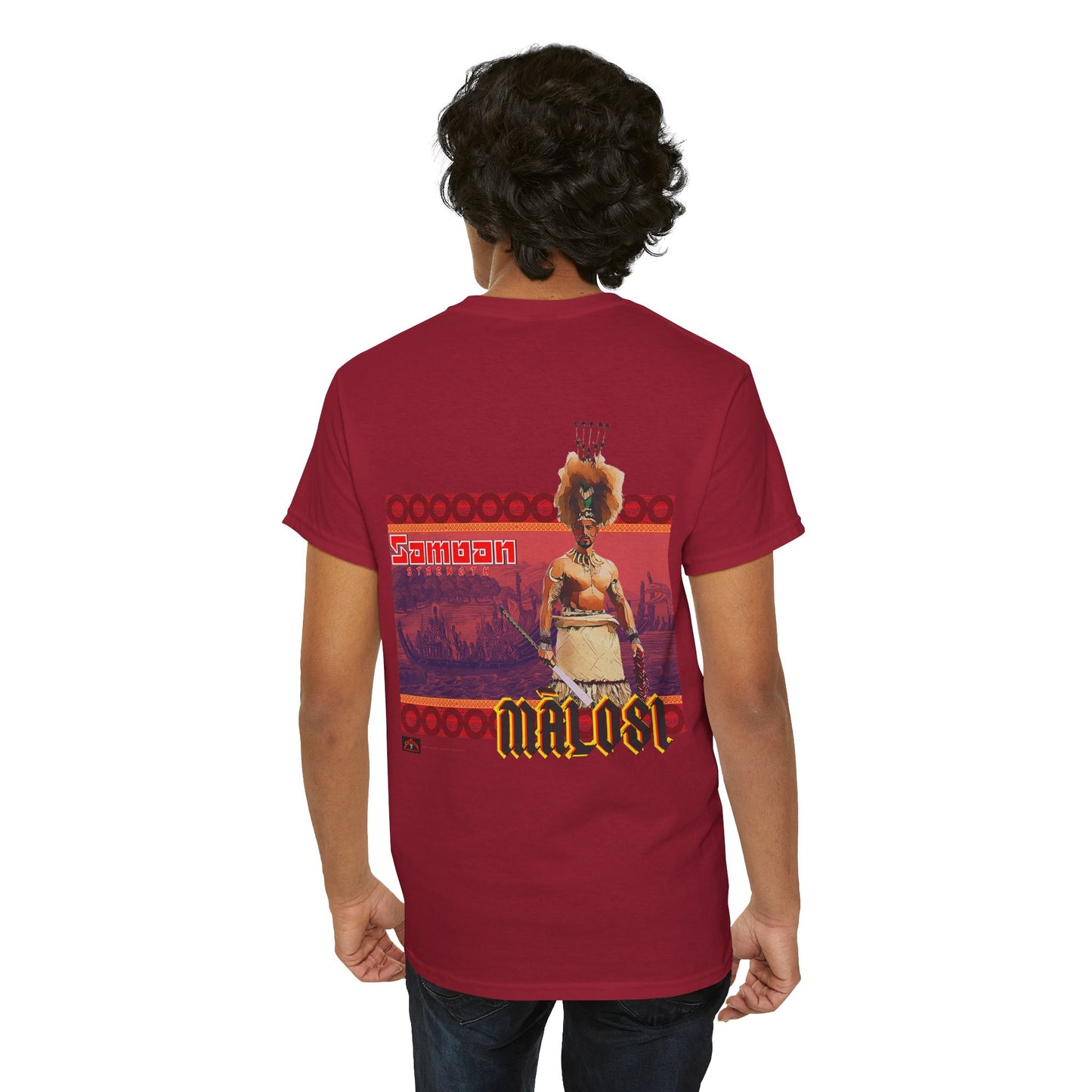 Samoan Strength Malosi Samoan Strength Unisex Heavy Cotton Tee