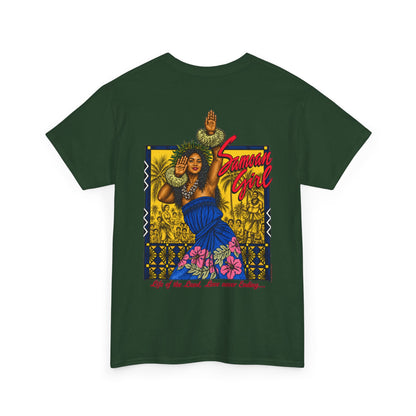 Samoan Strength Samoan Girl Unisex Heavy Cotton Tee