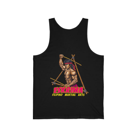 Filipino Strength Eskrima Filipino Martial Arts Unisex Jersey Tank