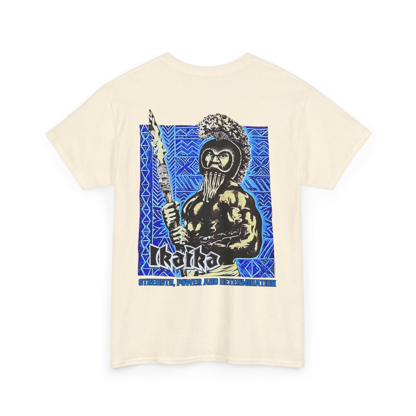 Hawaiian Strength Ikaika Strength Power and Determination Vintage Design 90s New Print T-shirt Unisex Heavy Cotton Tee