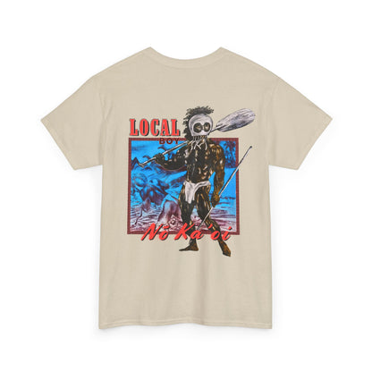 Hawaiian Strength Local Boy No Ka'oi Vintage Design 90s New Print T-shirt Unisex Heavy Cotton Tee