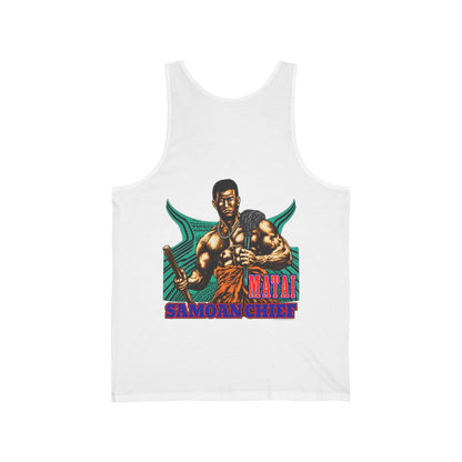 Samoan Strength Samoan Chief Matai Unisex Jersey Tank