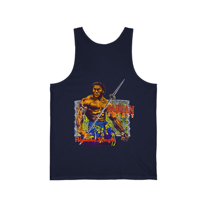 Samoan Strength Samoan Spirit Polynesian Strength Vintage Design 90s New Print Unisex Jersey Tank