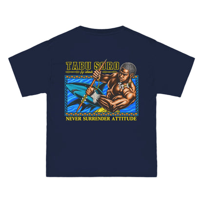 Local Strength Tabu Soro Fiji Islands Never Surrender Attitude Beefy-T®  Short-Sleeve T-Shirt