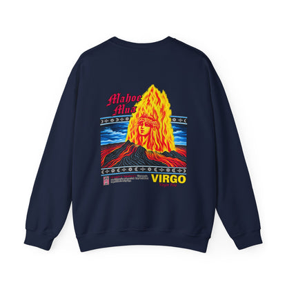 Hawaiian Strength Mahoe Mua Virgo Virgin Pele Unisex Heavy Blend™ Crewneck Sweatshirt
