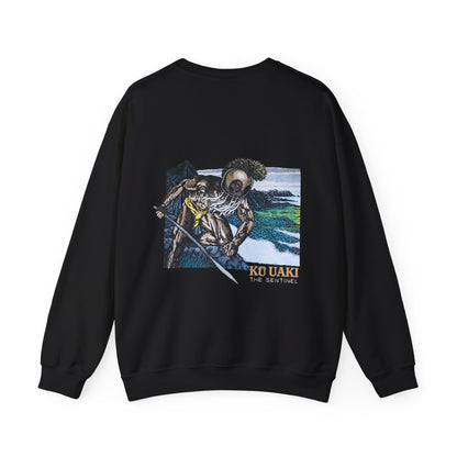 Hawaiian Strength Ku Uaki The Sentinel Unisex Heavy Blend™ Crewneck Sweatshirt