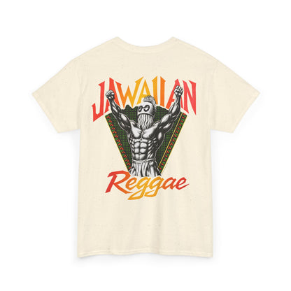 Jawaiian Strength Jawaiian Reggae Vintage Design 90s New Print Unisex Heavy Cotton Tee