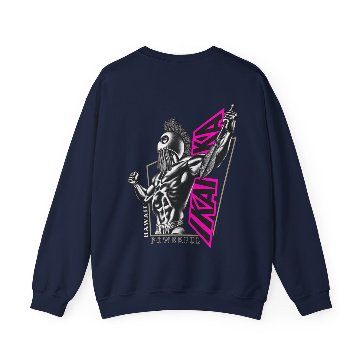 Hawaiian Strength Powerful Hawaii Ikaika Unisex Heavy Blend™ Crewneck Sweatshirt