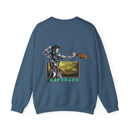 Hawaiian Strength Hanohano Hawaiian Pride Vintage 90s Design New Print Unisex Heavy Blend™ Crewneck Sweatshirt