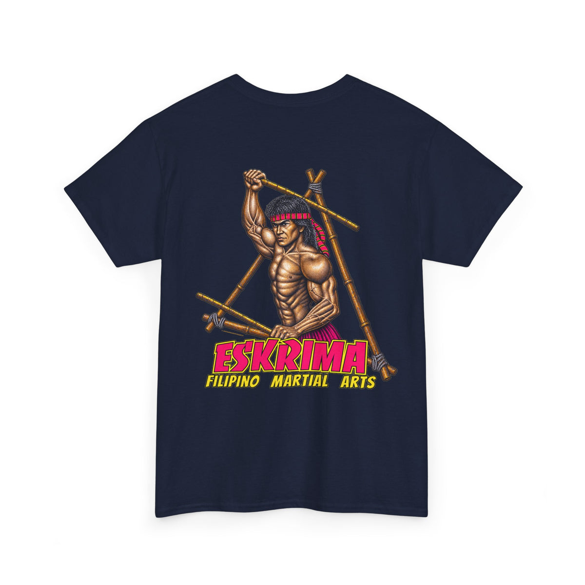 Filipino Strength Eskrima Filipino Martial Arts Unisex Heavy Cotton Tee