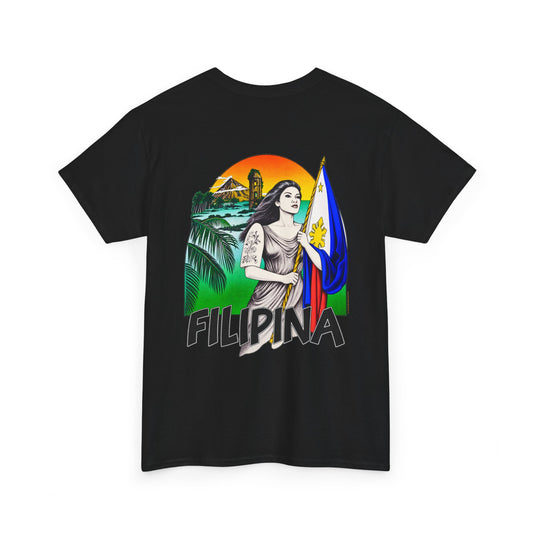 Filipino Strength Filipina Unisex Heavy Cotton Tee