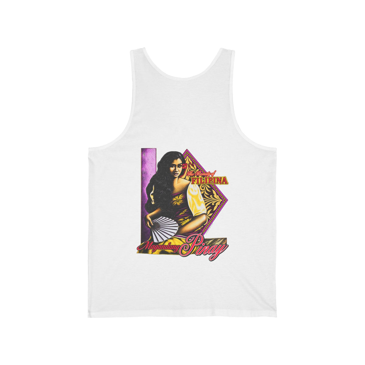 Filipino Strength The Beauty Of Filipina Magandang Pinay Unisex Jersey Tank