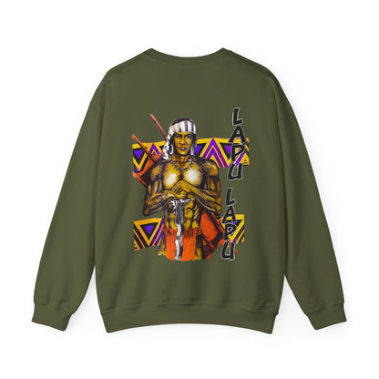 Filipino Strength Lapu Lapu Vintage Design 90s New Print Unisex Heavy Blend™ Crewneck Sweatshirt