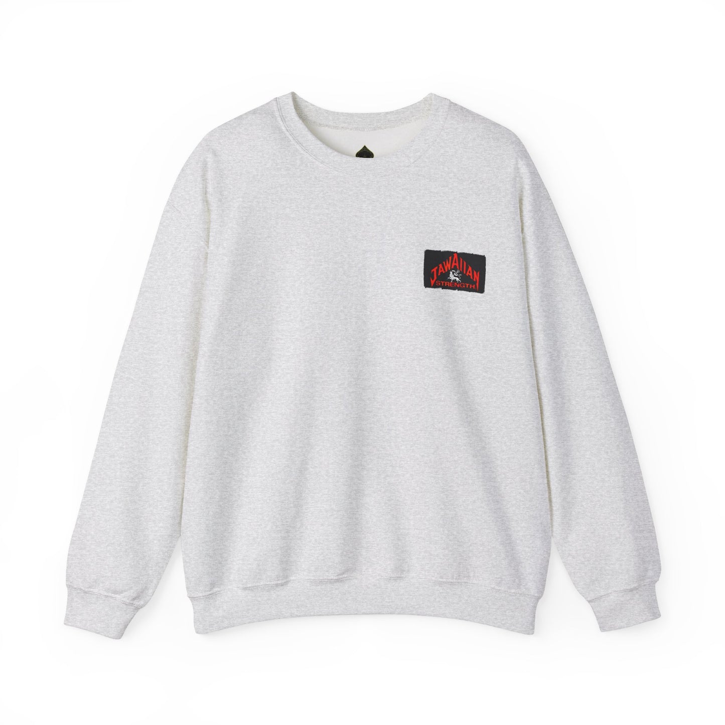 Jawaiian Strength Peace Jawaiian Style Vintage Design 90s New Print Unisex Heavy Blend™ Crewneck Sweatshirt