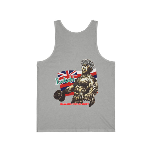 Hawaiian Strength Lokahi Hawaiian Solidarity Vintage Design 90s New Print Unisex Jersey Tank