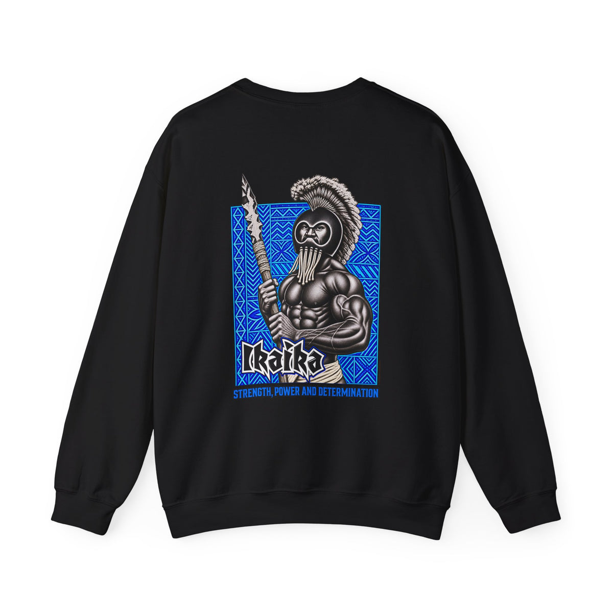 Hawaiian Strength Ikaika Strength Power and Determination Unisex Heavy Blend™ Crewneck Sweatshirt