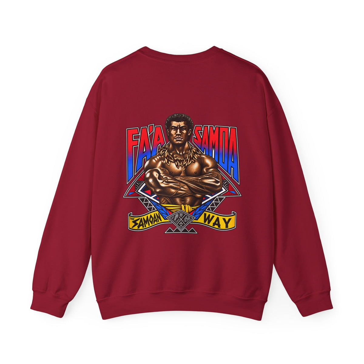 Samoan Strength Fa'a Samoa The Samoan Way Unisex Heavy Blend™ Crewneck Sweatshirt