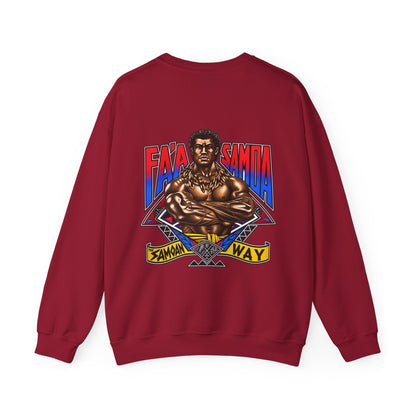 Samoan Strength Fa'a Samoa The Samoan Way Unisex Heavy Blend™ Crewneck Sweatshirt