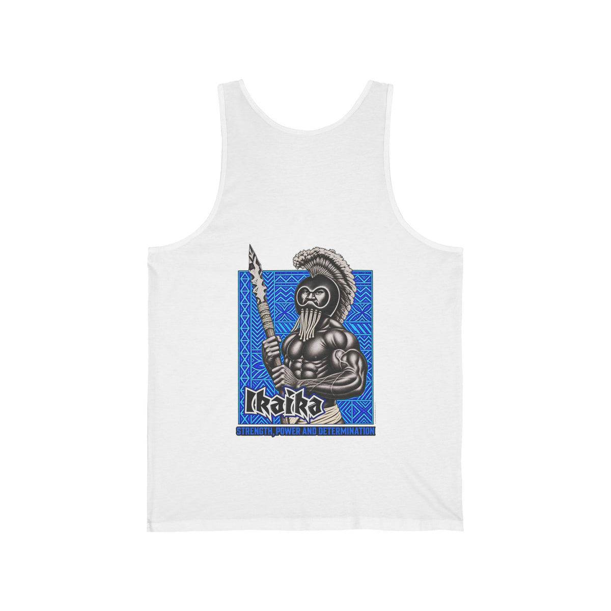 Hawaiian Strength Ikaika Strength Power and Determination Unisex Jersey Tank