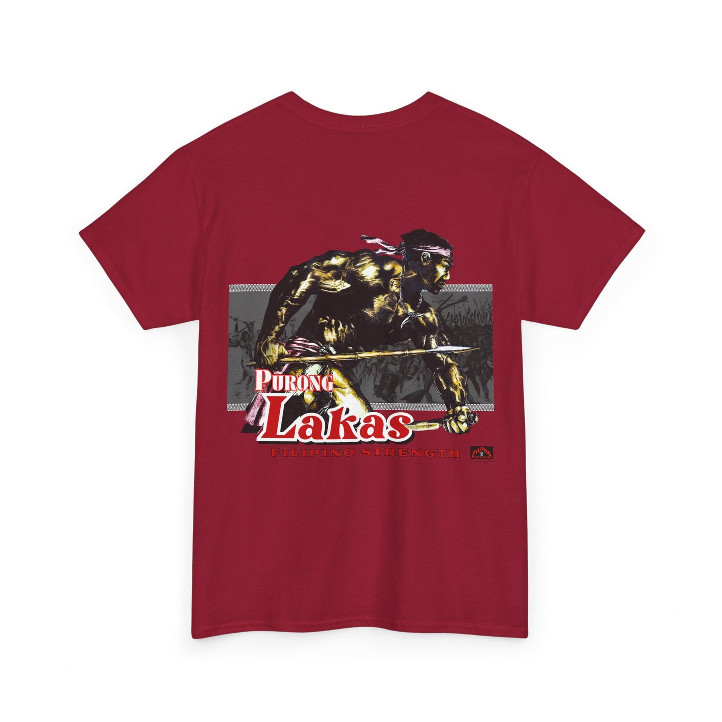 Filipino Strength Purong Lakas Filipino Strength Unisex Heavy Cotton Tee