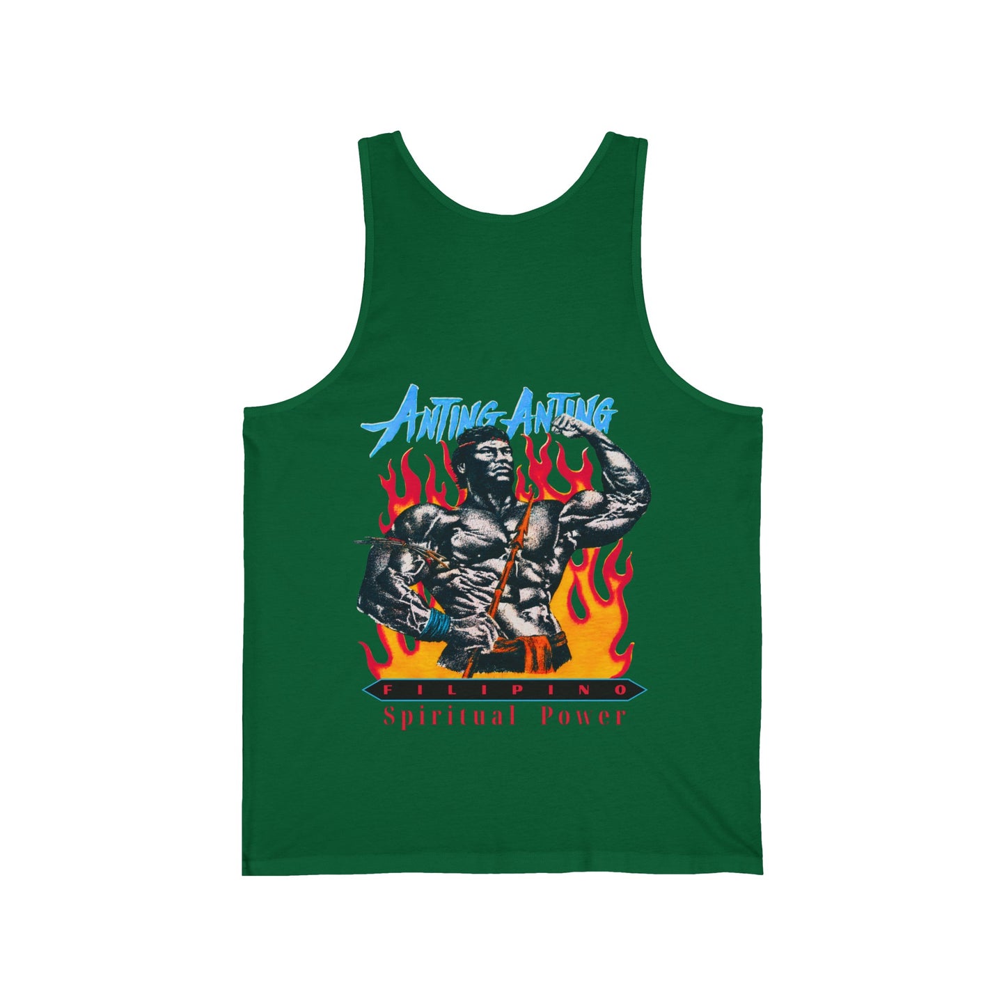 Filipino Strength Anting Anting Vintage Designs 90s New Print Unisex Jersey Tank