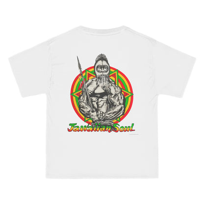Jawaiian Strength Jawaiian Soul Vintage Design 90s New Print Beefy-T®  Short-Sleeve T-Shirt