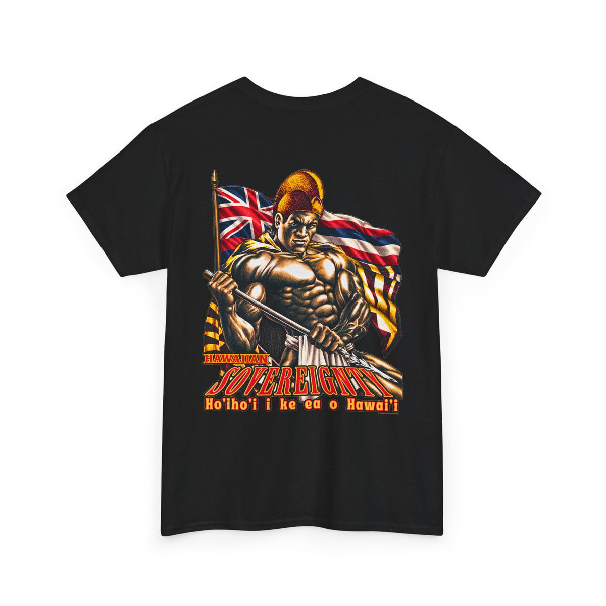 Hawaiian Strength Hawaiian Sovereignty Unisex Heavy Cotton Tee