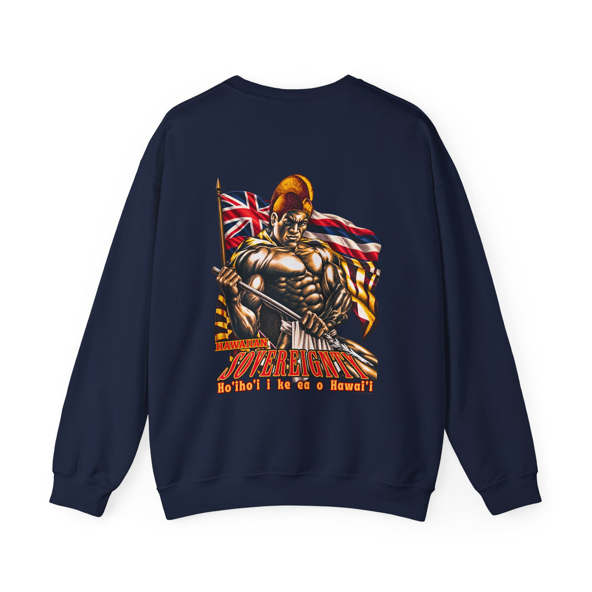 Hawaiian Strength Hawaiian Sovereignty Unisex Heavy Blend™ Crewneck Sweatshirt