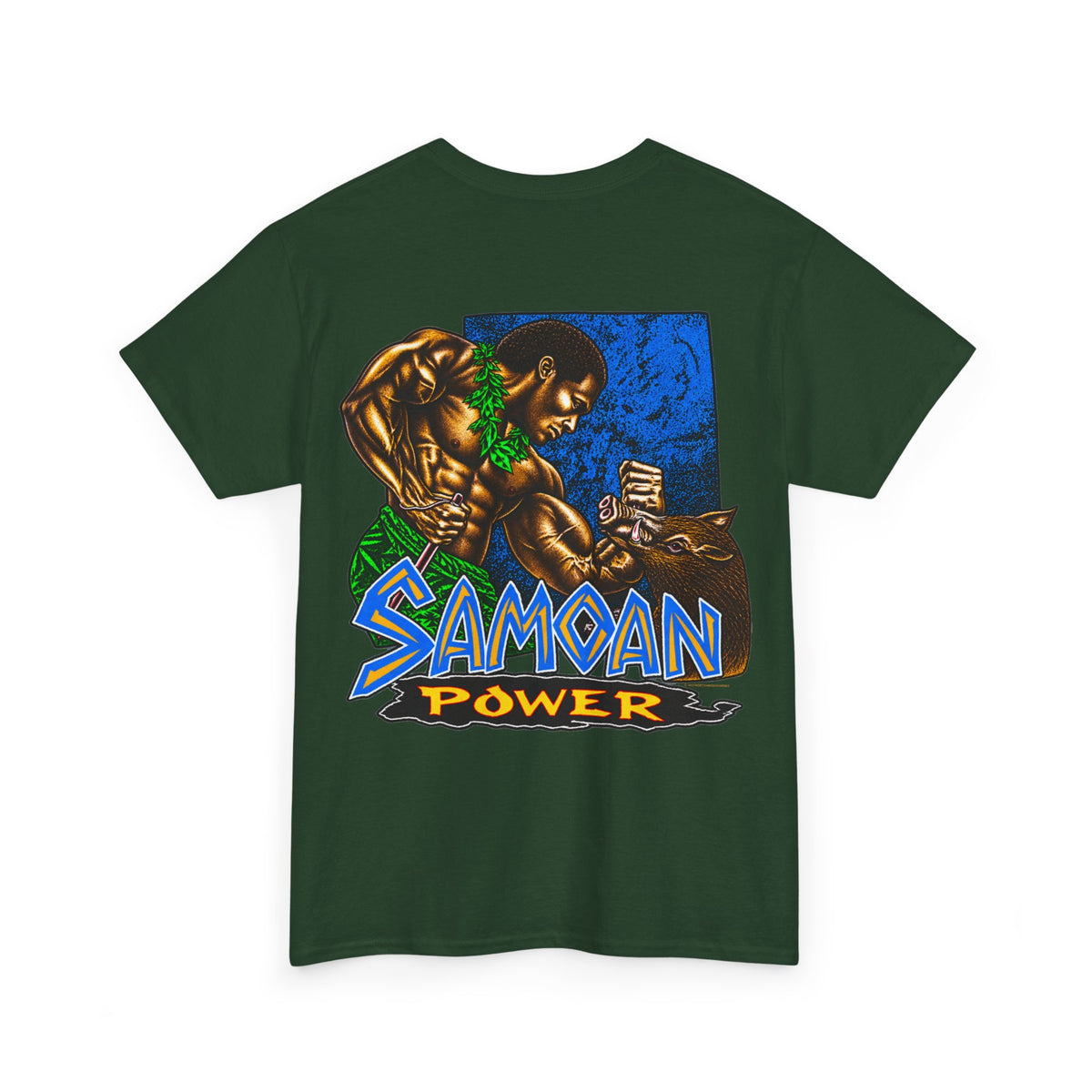 Samoan Strength Samoan Power Unisex Heavy Cotton Tee