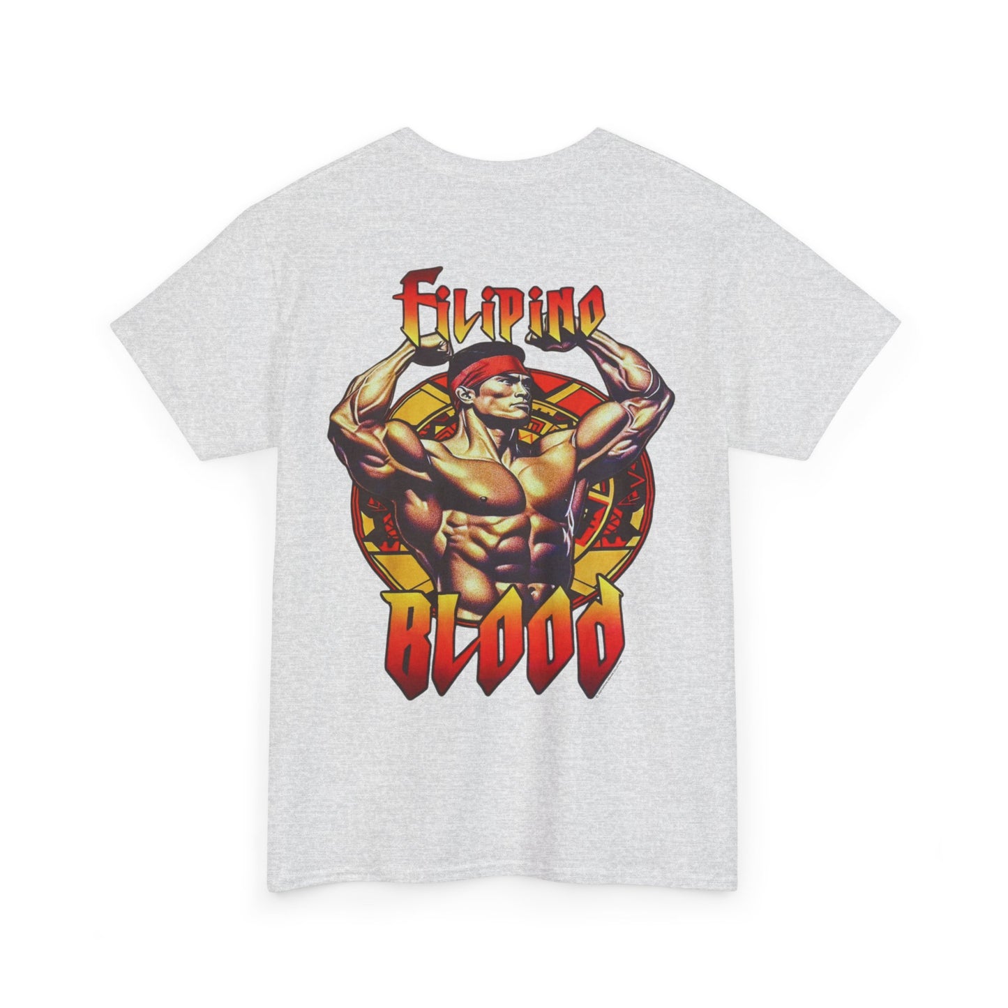 Filipino Strength Filipino Blood Vintage Design 90s New Print T-shirt Unisex Heavy Cotton Tee