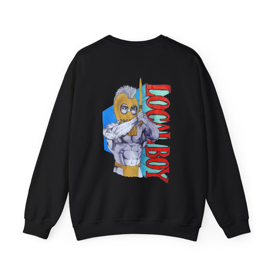 Hawaiian Strength Local Boy Vintage Design 90s New Print Unisex Heavy Blend™ Crewneck Sweatshirt