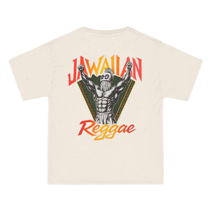 Jawaiian Strength Jawaiian Reggae Vintage Design 90s New Print Beefy-T®  Short-Sleeve T-Shirt