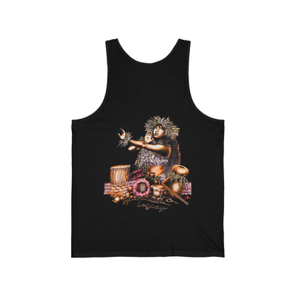 Hawaiian Strength Hawaiian Legacy Vintage Design 90s New Print Unisex Jersey Tank