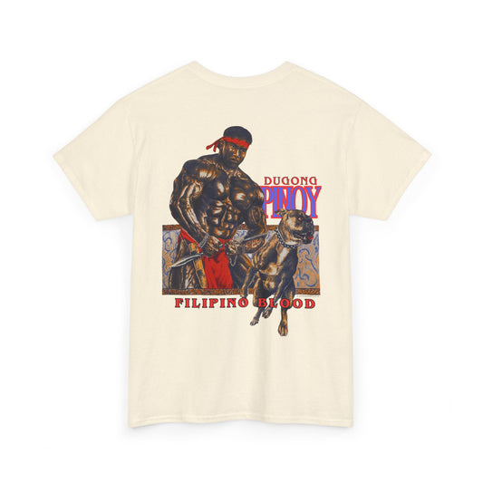 Filipino Strength Dugong Pinoy Filipino Blood Vintage Design 90s New Print T-shirt Unisex Heavy Cotton Tee