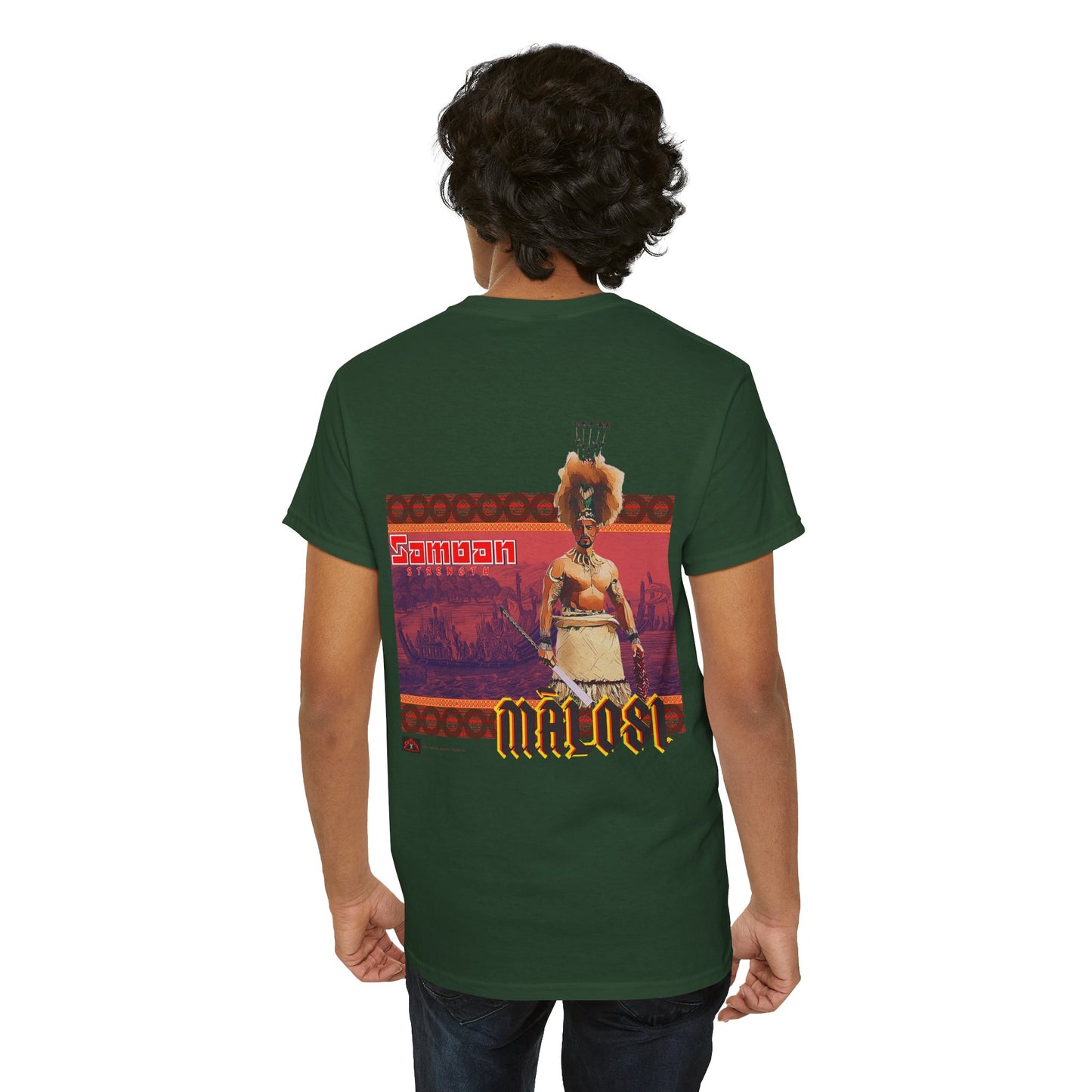 Samoan Strength Malosi Samoan Strength Unisex Heavy Cotton Tee