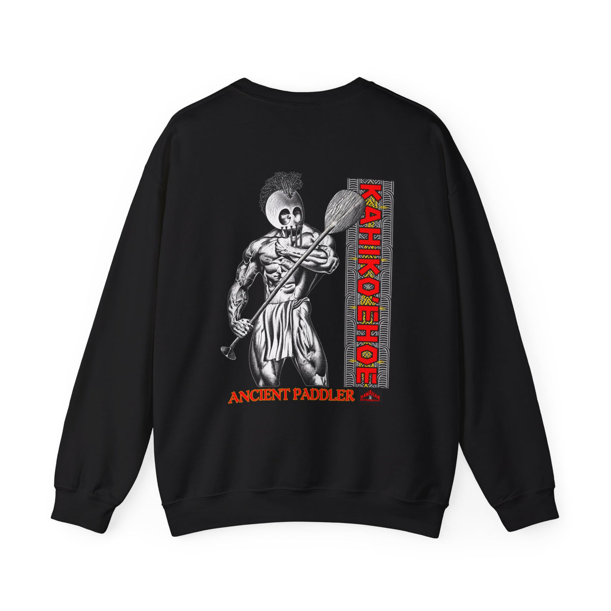 Hawaiian Strength Ancient Paddler Unisex Heavy Blend™ Crewneck Sweatshirt