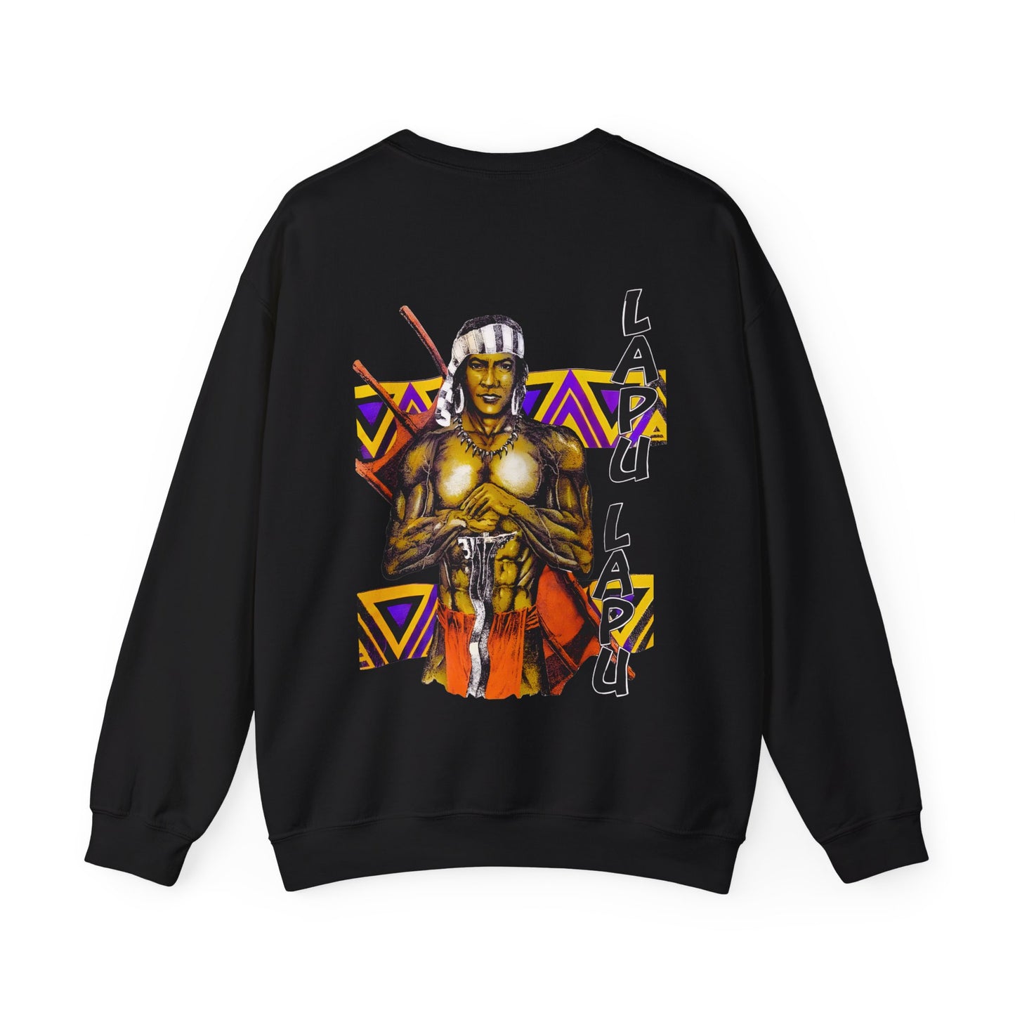 Filipino Strength Lapu Lapu Vintage Design 90s New Print Unisex Heavy Blend™ Crewneck Sweatshirt
