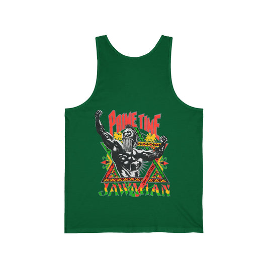 Jawaiian Strength Prime Time Jawaiian Vintage Design 90s New Print Unisex Jersey Tank