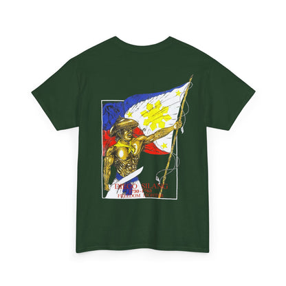 Filipino Strength Diego Silang Freedom Fighter Vintage Design 90s New Print Unisex Heavy Cotton Tee