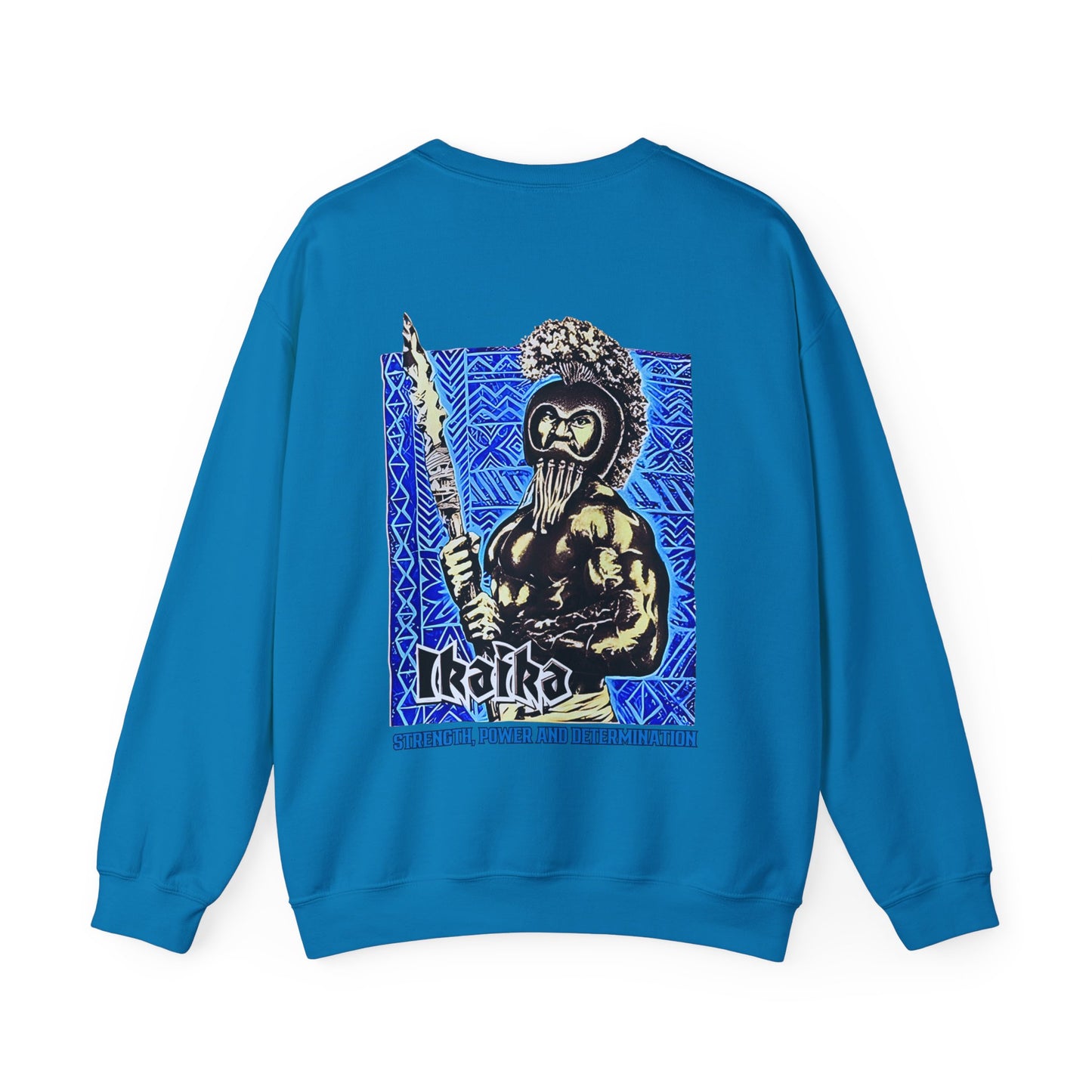 Hawaiian Strength Ikaika Strength Power and Determination Vintage Design 90s New Print Unisex Heavy Blend™ Crewneck Sweatshirt